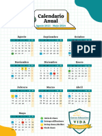 Calendario Anual 2023 VIDA