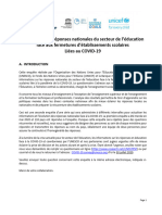 Unesco Unicef WB School - Closure - Questionnaire 2.0 - FR