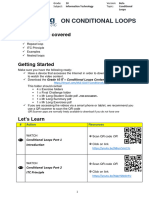 Conditional Loops MR Long Student Guide