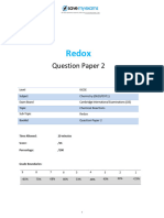 74 Redox Topic Booklet 2 CIE IGCSE Chemistry