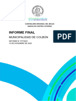 Informe Final 577-23 Municipalidad de Colbun Auditoria y Examen de Cuentas Al Macroproceso de Adquisiciones de Bienes y Servicios - Diciembre 2023