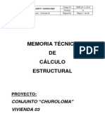 Memoria de Cálculo Casa