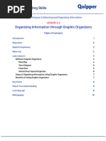 ME EngRW 11 Q3 0202 - SG - Organizing Information Through Graphic Organizers