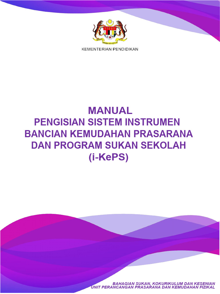 MANUAL PENGISIAN DATA i-KePS | PDF