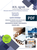 MODUL AJAR Analisa Usaha