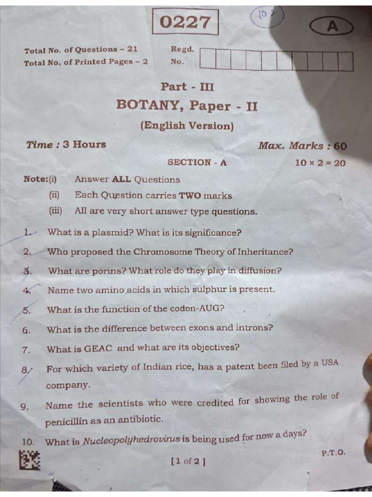 Botany Ii Pdf