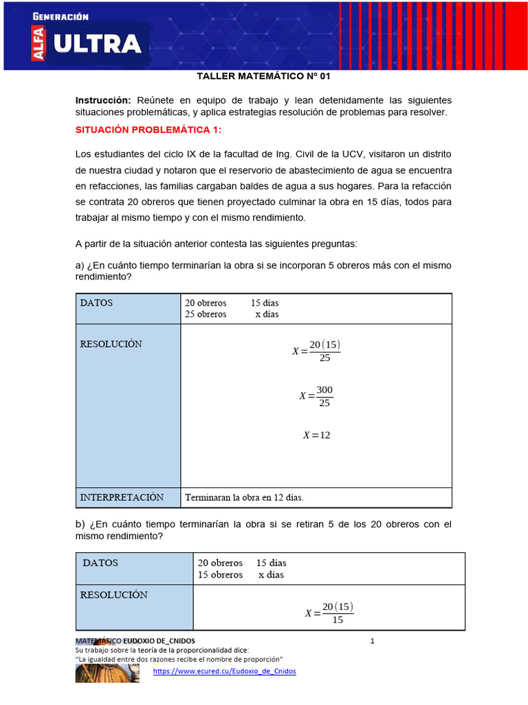 Resolución de Problemas Matemáticos | PDF | Métodos y materiales de ...