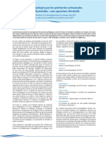 DCP Employés Par Les Pêcheries Artisanales Et Industrielles: Une Question D'échelle