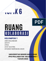 Ruang Kolaborasi Topik 6 Kelompok 1 Kewirausahaan