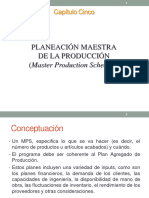 5.planeación Maestra Producción