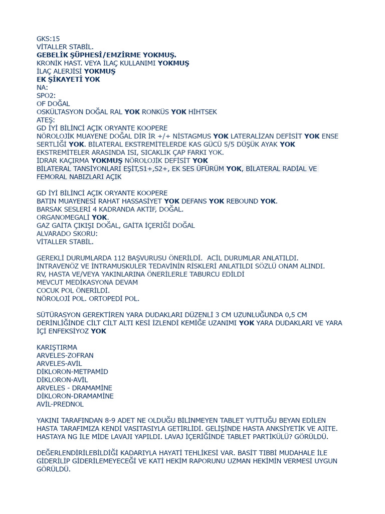 Muayene Taslaği | PDF