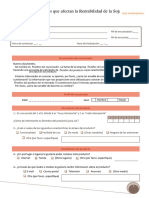 Posible Encuesta - Factores Que Afectan La Rentabilidad de La Soj A