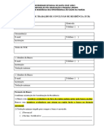 Cadastro de Trabalho de Conclusão de Residência (TCR) - 2024