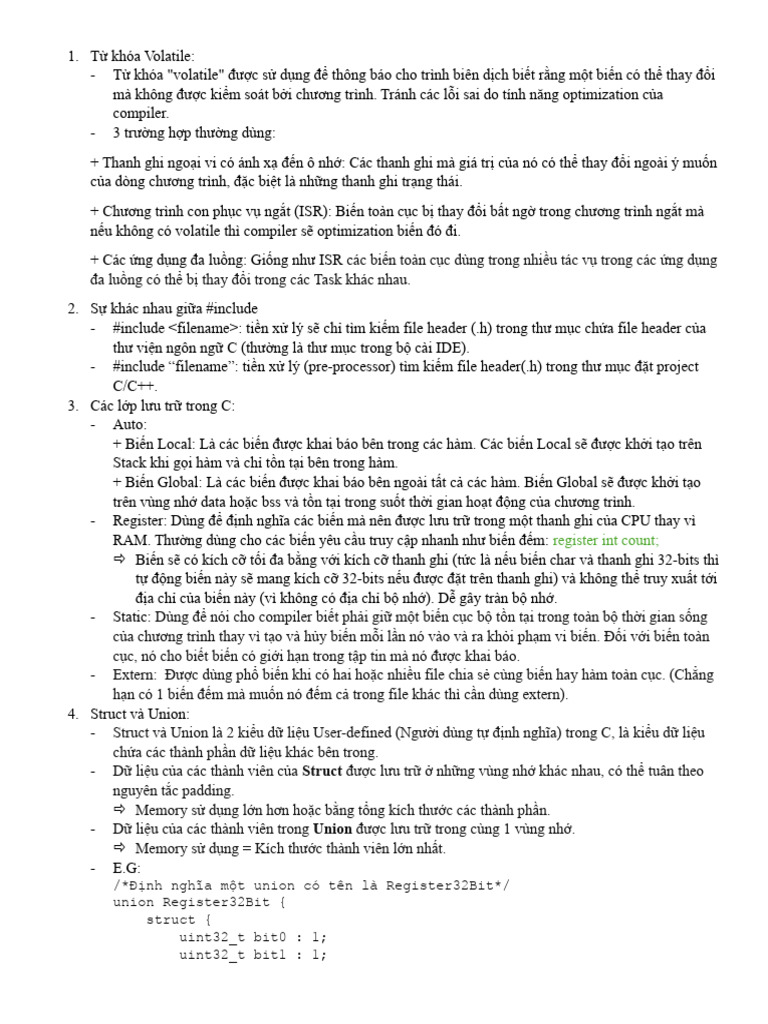 /*Định nghĩa một union có tên là Register32Bit*/ union Register32Bit ...