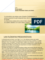 Los Filósofos Presocráticos