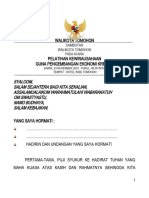 23 November 2023 Sambutan Walikota Pada Pelatihan Kewirausahaan Guna Pengembangan Ekonomi Kreatif 2023