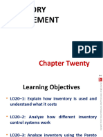 Chapter 20 - Inventory Management