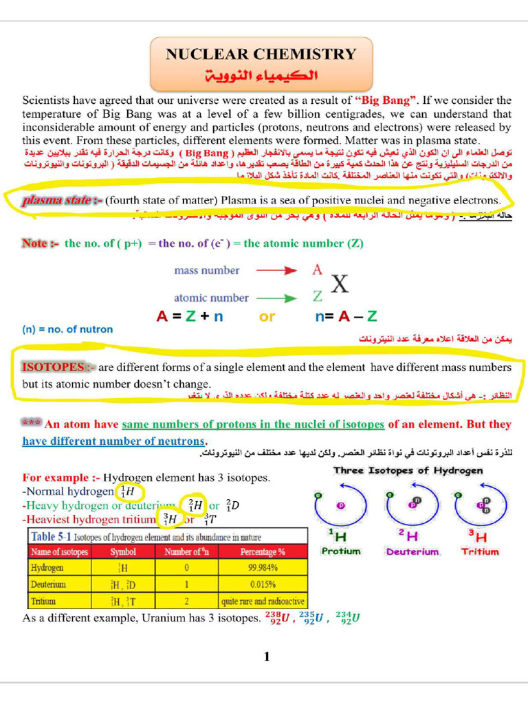 Chemistry Chapter 5. | PDF