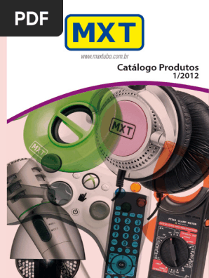 Catálogo de Produtos 2012 Maxtubo | PDF | Câmera | Endereço de IP
