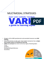 Multimodal Strategies Vark