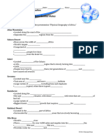 U1 Africa Geo Guided Notes