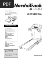 NordicTrack C200 Treadmill