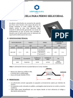 Ficha Tecnica Planchuela para Perno Helicoidal