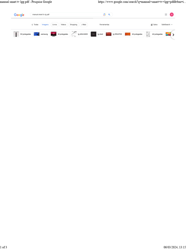 Manual PDF Smart TV LG | PDF | Aparelhos de informação | Multimídia