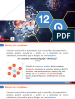 3 - Metais em Complexos