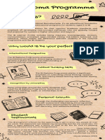 Information Texts in English Infographic Natural Fluro Cardboard Doodle Style