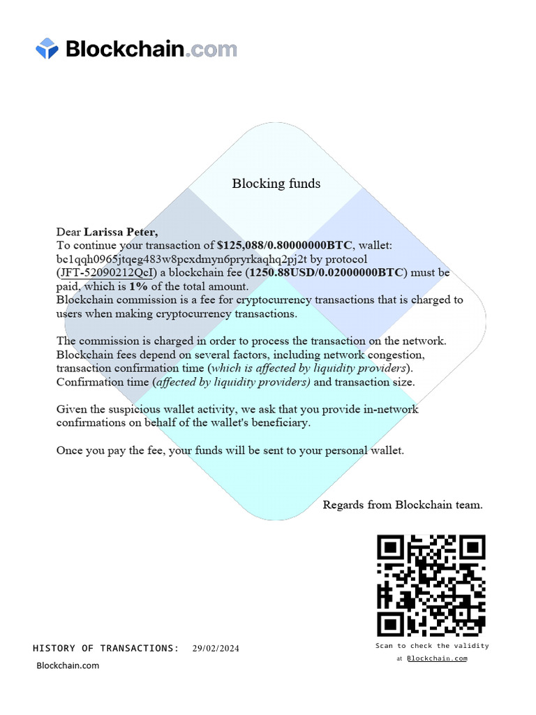 Blockchain Code Detail Larissa Peter 1 | PDF | Computers | Technology ...
