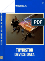 1988 Motorola Thyristor Device Data
