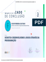 FELIPE FERREIRA CUSTODIO - Curso Scratch - Desenvolvendo Jogos Através Da Programação - Alura