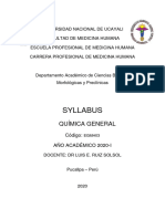 Syllabus Quimica General Unfv