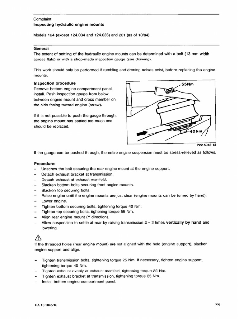 124 Engine Mounts PDF