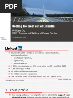 Get The Most Out of LinkedIn EPFL - Nov 2023