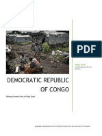 DEMOCRATIC REPUBLIC OF CONGO Moving Forward From A Failed State