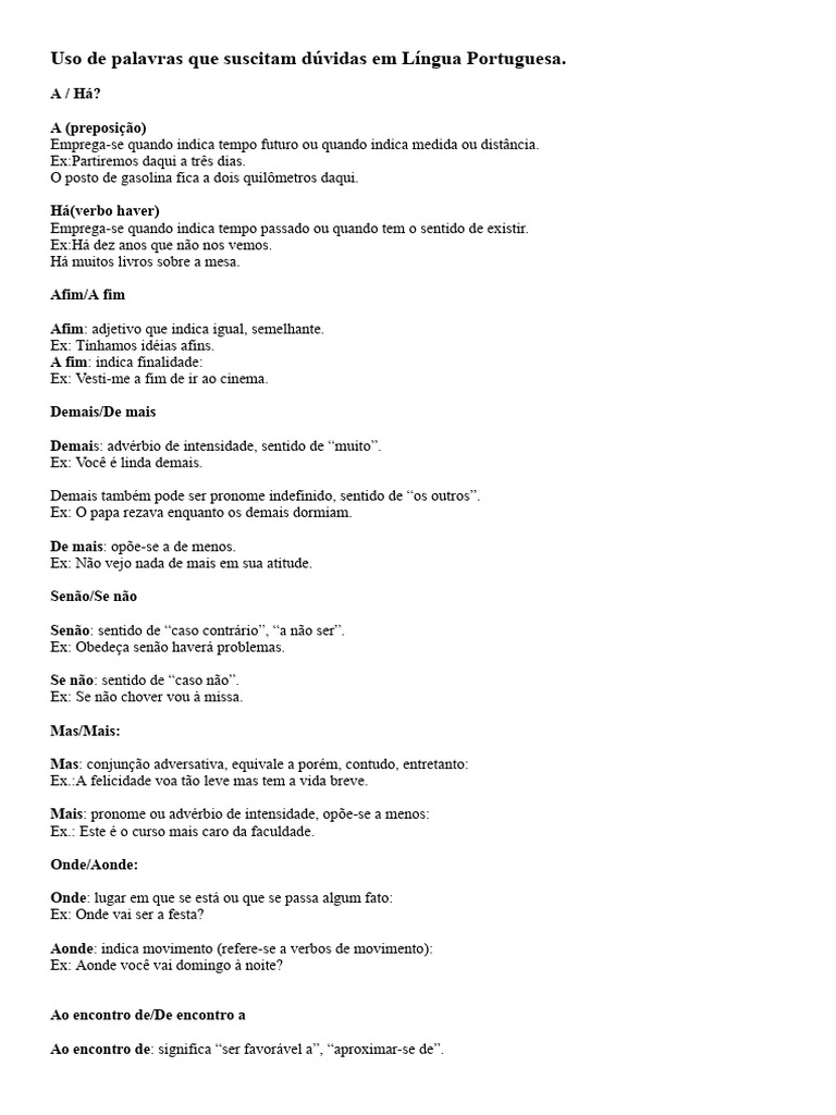 USO DE PALAVRAS intelligence overview