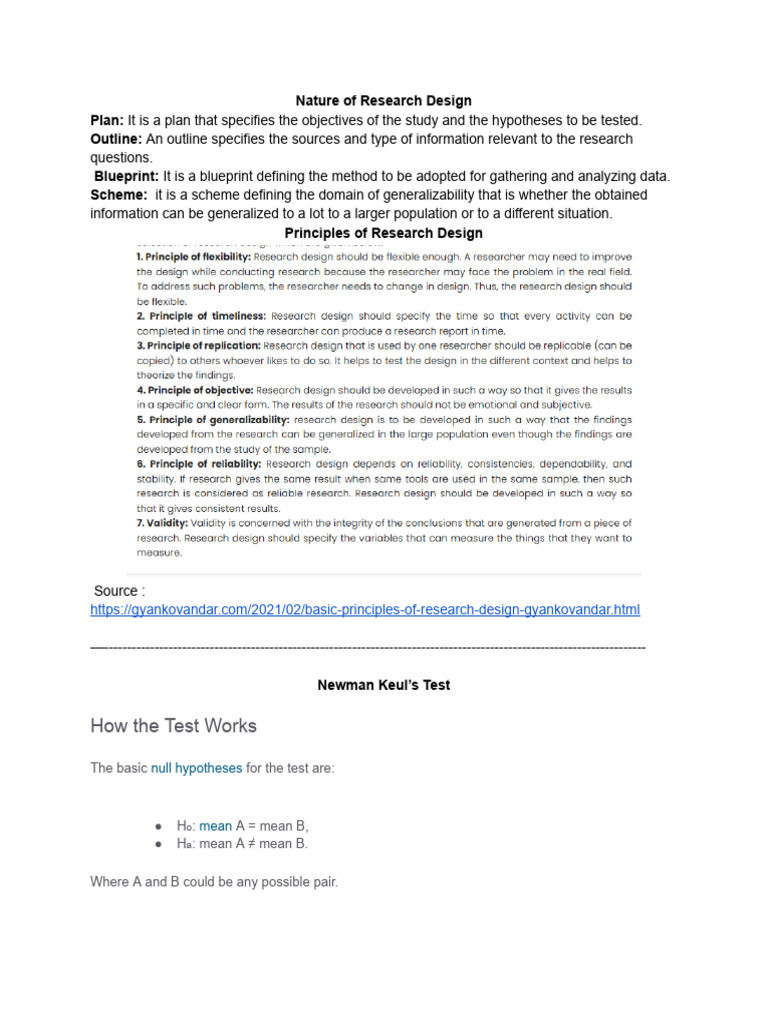 Research Design | PDF