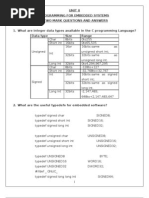 Unit - 2 Final ECE ES