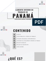 Reglamento Interno de Trabajo en Panamá - Legislación Laboral