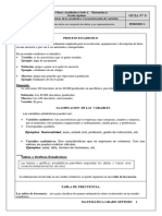 GUIA N° 5. CARACTERIZACION DE VARIABLES