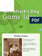 t2 T 8355 ks2 ST Patricks Day Party Games Powerpoint