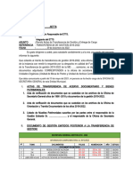 Informe #093-2022 Remtir Informe Documentado de Entrega de Cargo Diciembre 2022