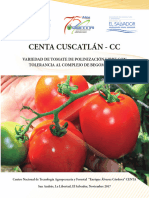 Boletin Centa - Tomate Cuscatlan