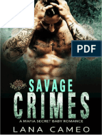 Savage Crimes A Mafia Secret Baby Romance (PAPA LIVROS) - 5158962270