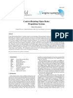 Contra-Rotating Open Rotor Propulsion System: Julien Enconniere