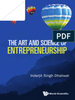 Inderjit Singh Dhaliwal - The Art and Science of Entrepreneurship-World Scientific Publishing (2022)