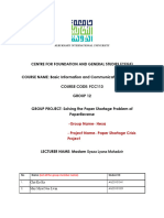 Paper Shortage Presentation by Hexa (Presentation + Proporsal)