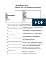 Disorders of The Gastrointestinal System